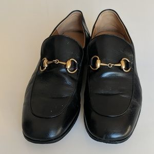 Gucci Jordaan Leather Loafer Black